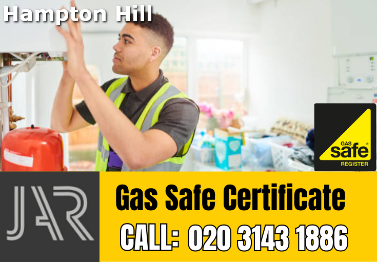 gas safe certificate Hampton Hill
